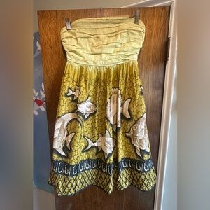 Anthropologie - Vanessa Virginia - Strapless “Fish” Dress - 2